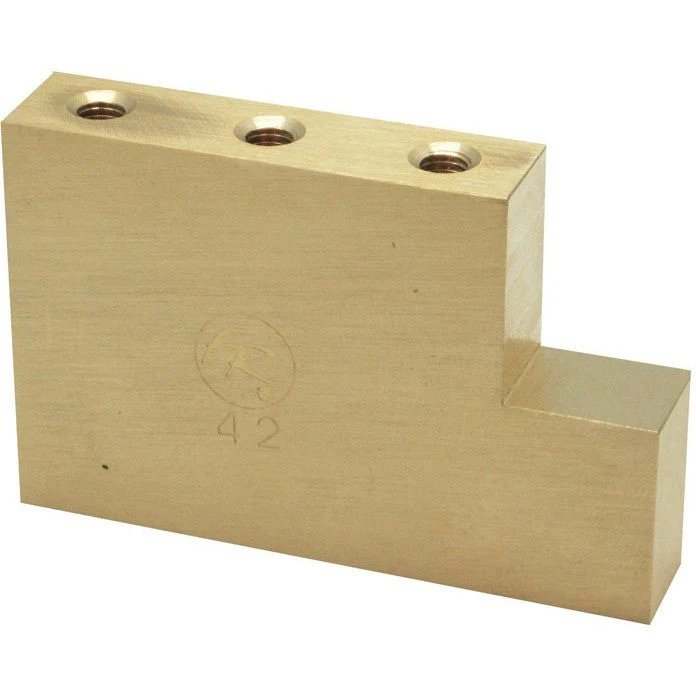 Fat Brass L Shaped Tremolo Block - Image 3